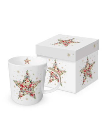 ppd Jumbotasse ''Beautiful Christmas'' in Weiß - 400 ml