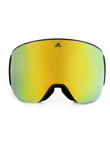 adidas Gogle narciarskie unisex w kolorze zielono-żółto-czarnym