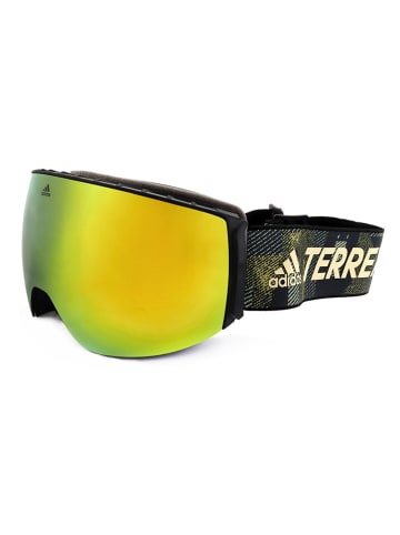 adidas Unisex-Ski-/ Snowboardbrille in Grün/ Gelb/ Schwarz
