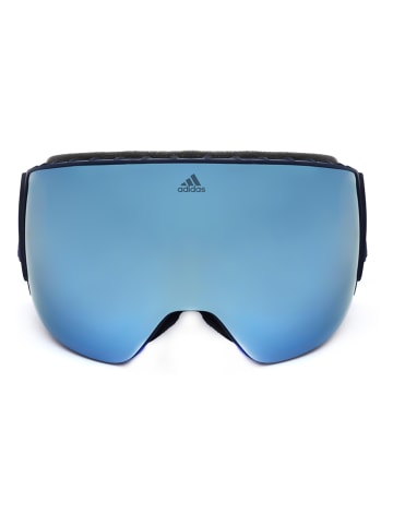 adidas Gogle narciarskie unisex w kolorze błękitno-czarnym