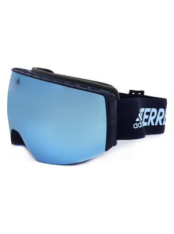 adidas Unisex-Ski-/ Snowboardbrille in Hellblau/ Schwarz