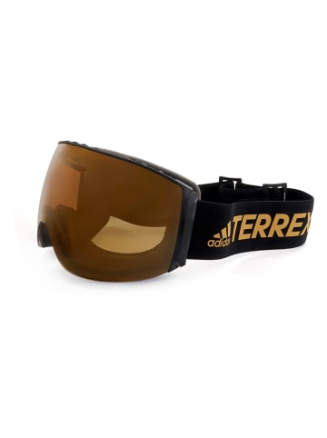 adidas Unisex-Ski-/ Snowboardbrille in Hellbraun/ Schwarz