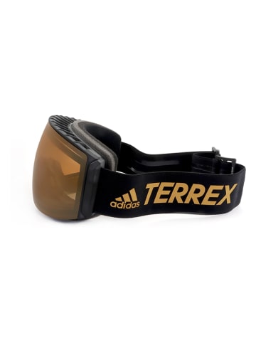 adidas Unisex-Ski-/ Snowboardbrille in Hellbraun/ Schwarz