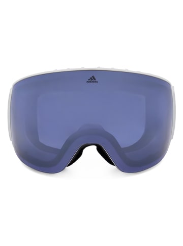 adidas Gogle narciarskie unisex w kolorze fioletowo-białym