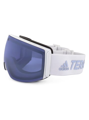 adidas Gogle narciarskie unisex w kolorze fioletowo-białym