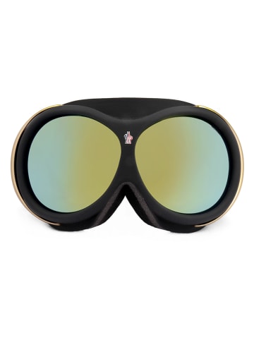 Moncler Uniseks zonnebril groen/goudkleurig/zwart
