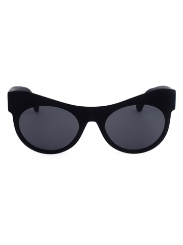 Moncler Męskie okulary przeciwsłoneczne w kolorze czarnym