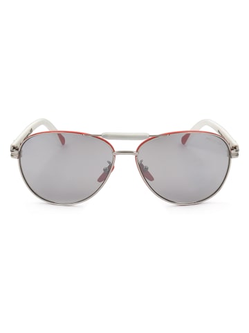 Moncler Uniseks zonnebril oranje/wit