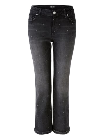 Oui Dżinsy - Slim fit - w kolorze antracytowym