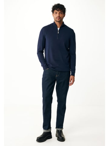 Mexx Sweter "James" w kolorze granatowym