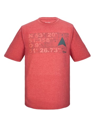 Killtec Koszulka "KOS 254" w kolorze czerwonym