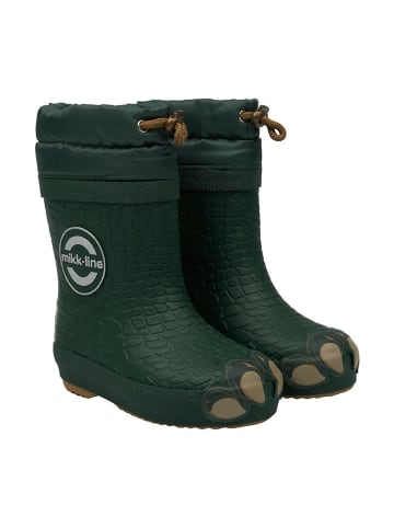 mikk-line Gummistiefel in Dunkelgrün