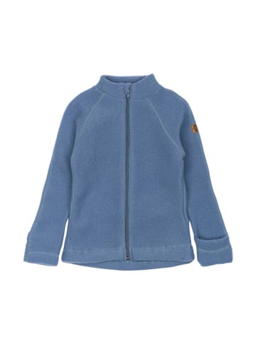 mikk-line Wolljacke in Blau