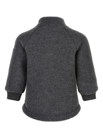 mikk-line Wolljacke in Anthrazit