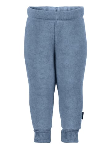 mikk-line Wollen broek blauw