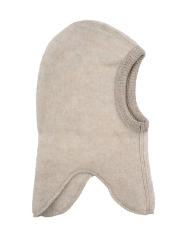 mikk-line Wełniana kominiarka w kolorze beżowym