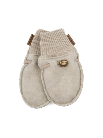 mikk-line Woolfäustlinge in Beige