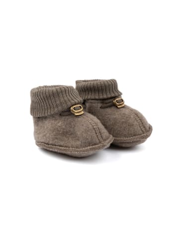 mikk-line Krabbelschuhe in Braun