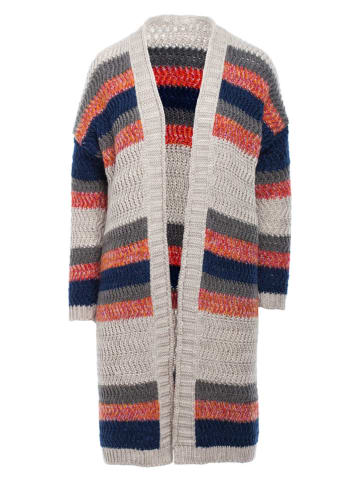 Be Wear Vest grijs/donkerblauw/oranje