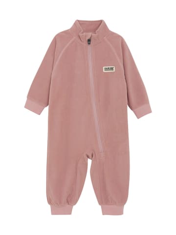 Color Kids Fleeceoverall in Rosa