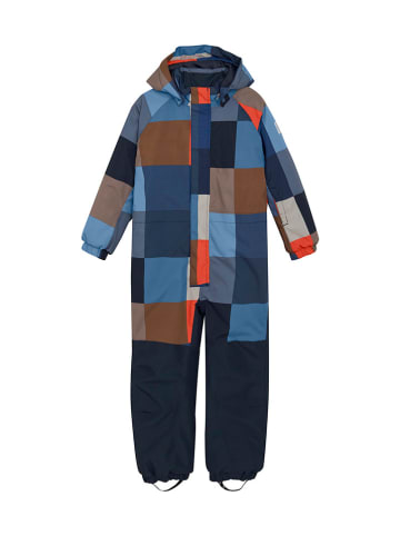 Color Kids Kombinezon zimowy w kolorze granatowym ze wzorem