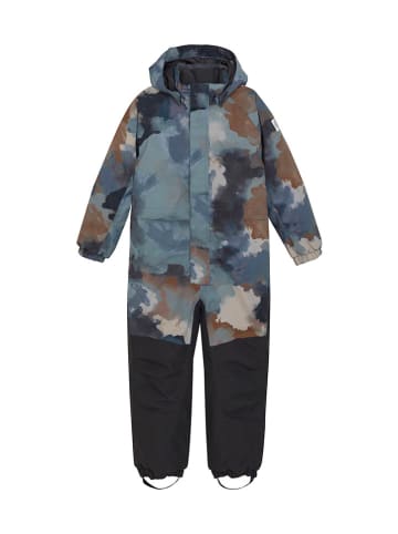 Color Kids Schneeanzug in Blau/ Schwarz