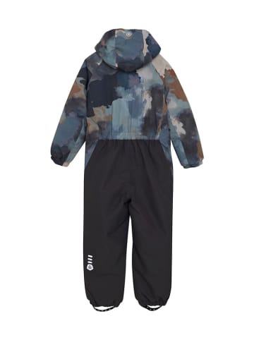 Color Kids Schneeanzug in Blau/ Schwarz