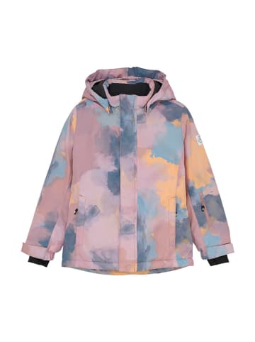 Color Kids Kurtka narciarska w kolorze jasnoróżowo-niebieskim
