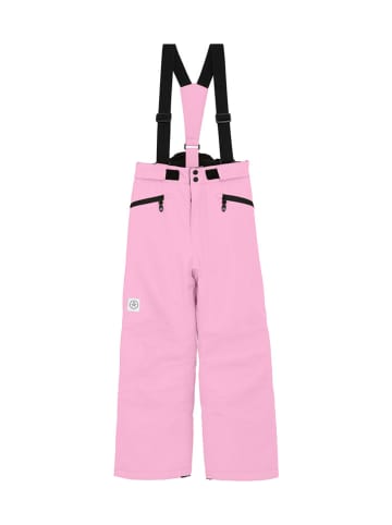 Color Kids Spodnie narciarskie w kolorze jasnoróżowym