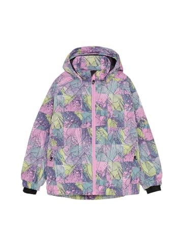 Color Kids Ski-/snowboardjas lichtroze/turquoise