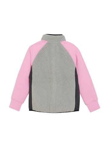 Color Kids Fleecejacke in Grau/ Lila