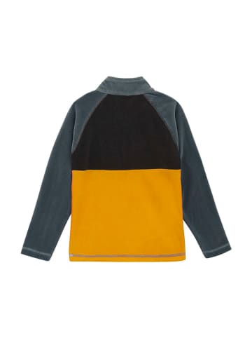 Color Kids Bluza polarowa w kolorze żółto-czarno-niebieskim