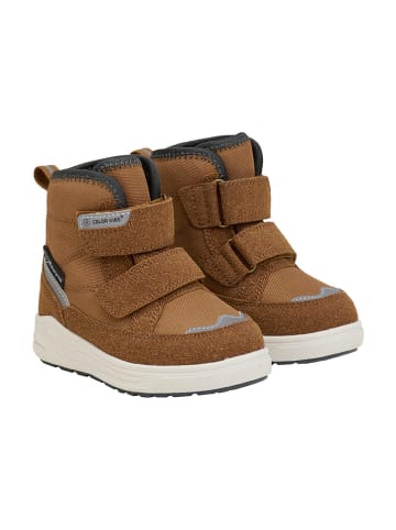 Color Kids Winterboots in Hellbraun