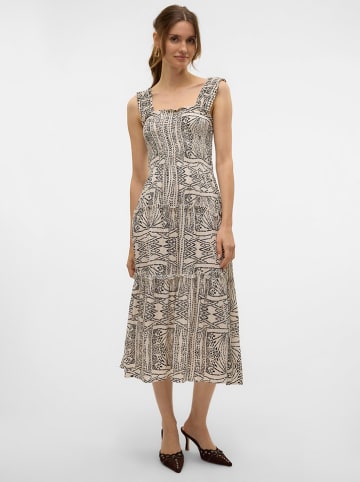 Vero Moda Sukienka w kolorze beżowym