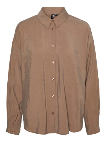 Vero Moda Koszula w kolorze jasnobrązowym