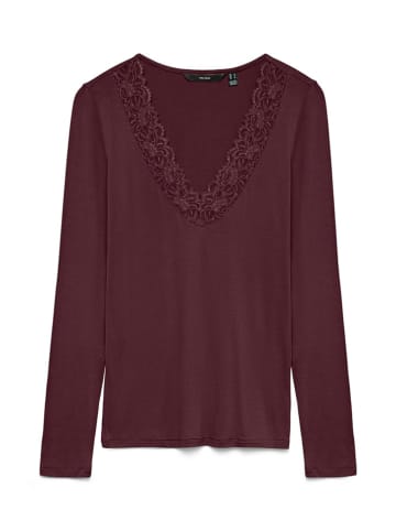 Vero Moda Koszulka w kolorze bordowym