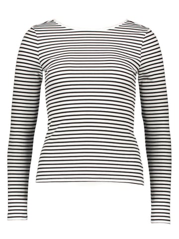 Vero Moda Longsleeve in Creme/ Schwarz