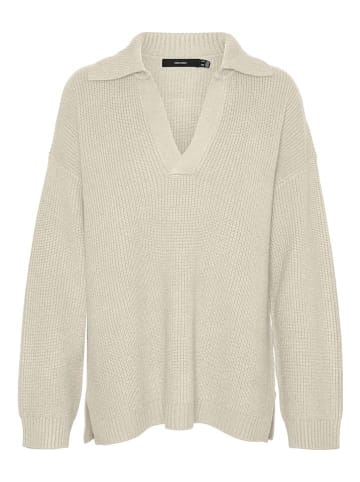 Vero Moda Sweter "Luna" w kolorze beżowym