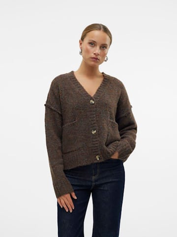 Vero Moda Kardigan w kolorze brązowym