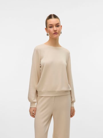 Vero Moda Sweatshirt in Beige