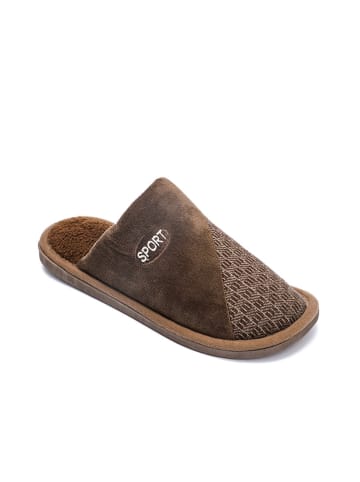 Confly Pantoffels bruin