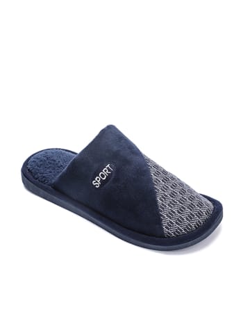 Confly Pantoffels donkerblauw