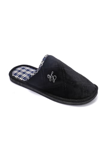 Confly Pantoffels zwart