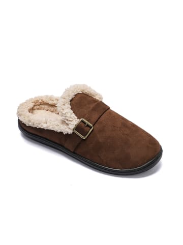 Confly Pantoffels bruin