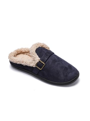 Confly Pantoffels donkerblauw