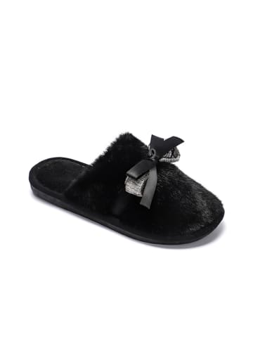 Confly Pantoffels zwart