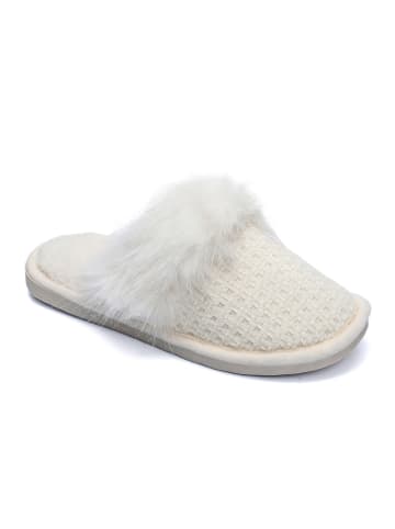 Confly Hausschuhe in Weiß