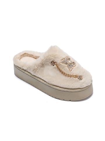 Confly Hausschuhe in Beige