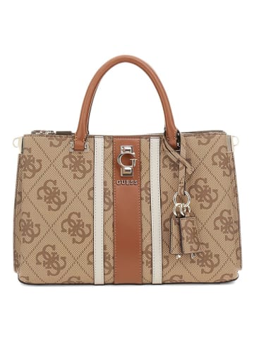 Guess Handtas beige/camel - (B)30 x (H)21 x (D)11 cm