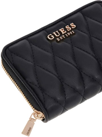 Guess Geldbörse in Schwarz - (B)14 x (H)9.3 cm